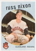 1959 Topps Baseball Cards      344     Russ Nixon